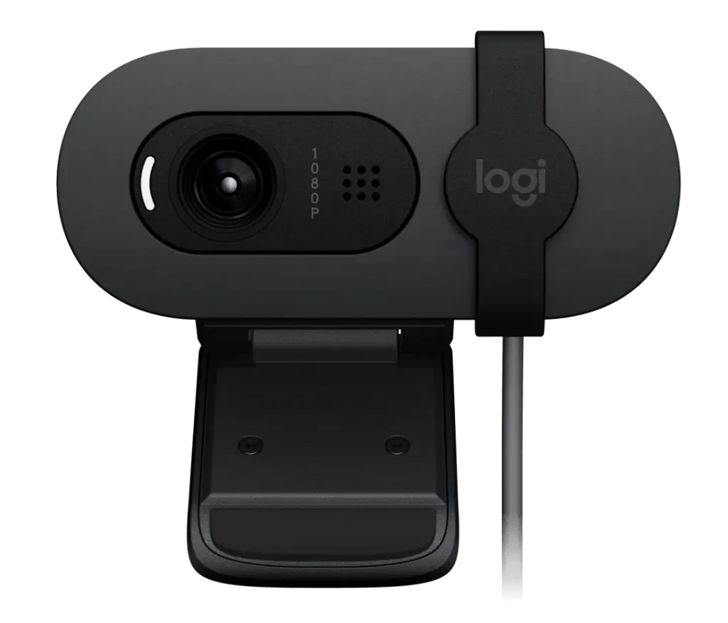 [960-001586] Logitech Brio 100 Full HD 1080p Webcam - Black
