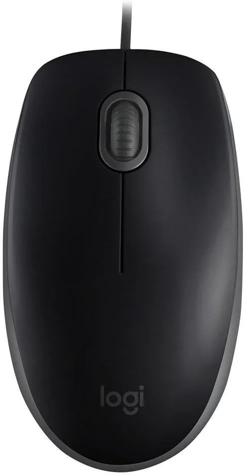 [910-006756] Logitech USB Wired Mouse M110 Black