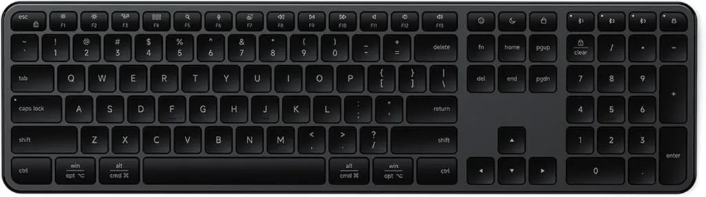 [ST-KEX3C-EN] Satechi Slim EX3 Wireless Keyboard Space Black