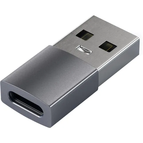 [ST-TAUCS] Satechi USB Type-A to Type-C Adapter (Silver)