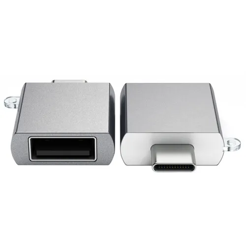 [ST-TCUAM] Satechi Type-C to Type-A USB Adapter Space Gray