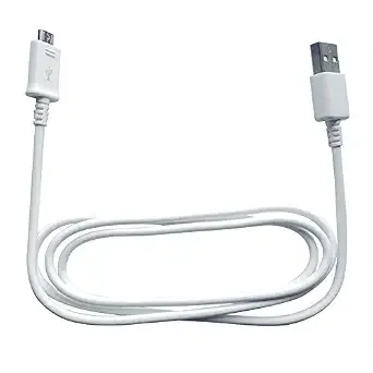 Samsung Data Cable micro USB 5ft White (no packaging)