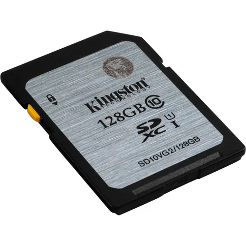 [SD10VG2/128GB] Kingston 128GB UHS-I SDXC Memory Card (Class 10)