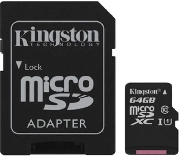 [SDCS/64GB] Kingston Canvas Select 64GB microSDHC Class 10 microSD