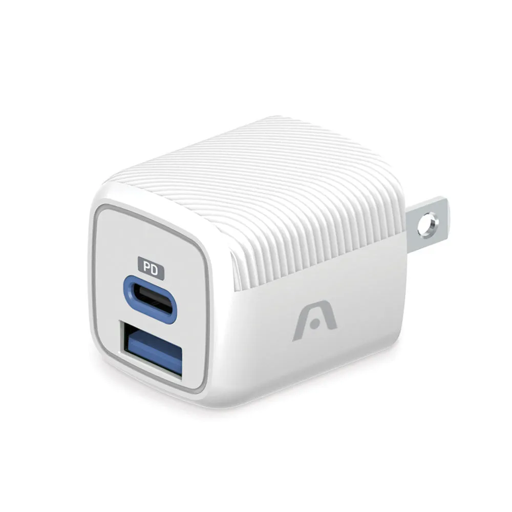 [ARG-AC-0116WT] Argom 38W PD USB-C + USB-A Fast Wall Charger