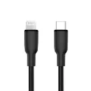 Argom Dura Flex USB-C to Lightning 30W Cable 6ft/1.8m Black