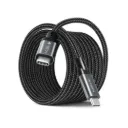 Argom Dura Max USB-C to USB-C 240W Cable USB4 6ft/1.8m Black