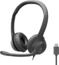 Logitech H391 USB-C Stereo Headset w/ Noise Cancelling