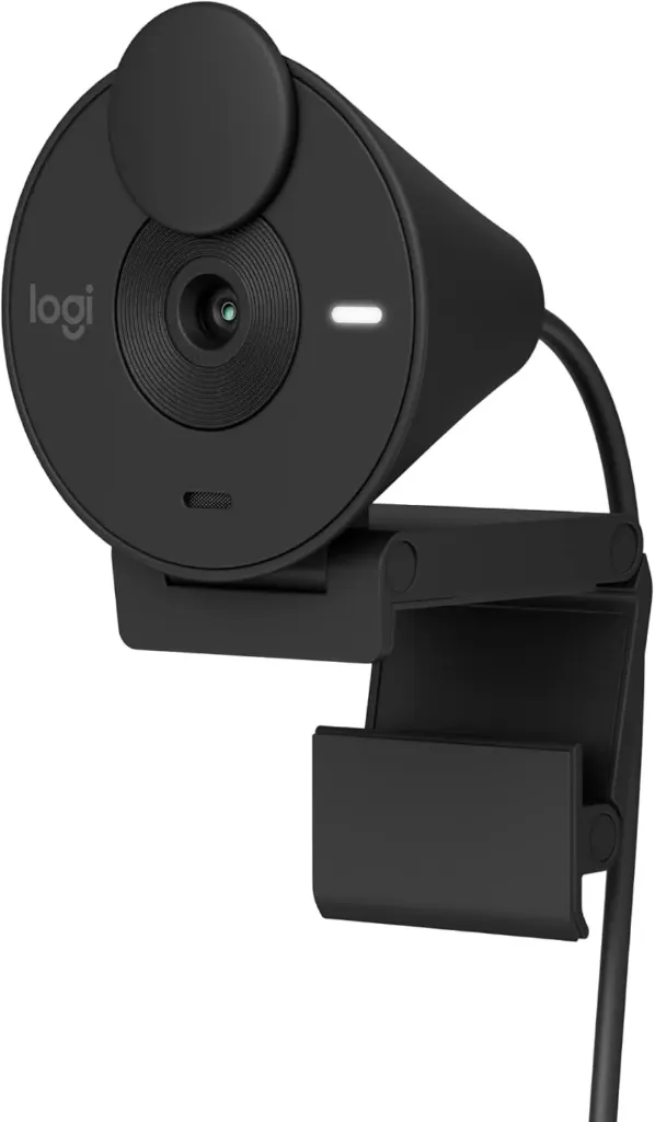 [960-001513] Logitech Brio 301 HD USB-C Webcam w/ Privacy Shutter